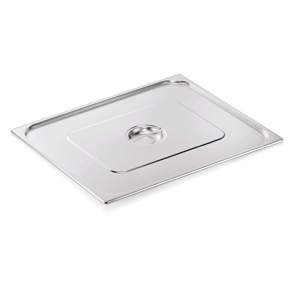 GN-Deckel aus Edelstahl, 650 x 530 mm
