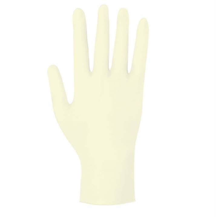 Einweghandschuhe Latex gepudert, 100 Stück/Box | Größen S