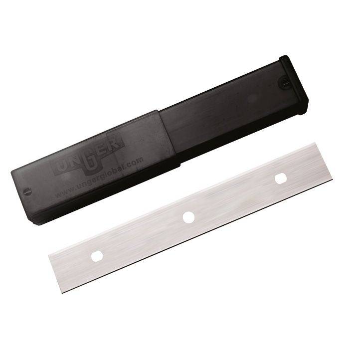 ErgoTec® Ninja Ersatz-Edelstahlklingen/Glasschaberklinge 15 cm | 25 Klingen/Etui