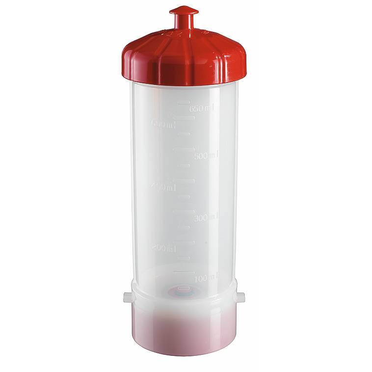 Zubehör/Ersatzteil: Bio-Dosiersystem/Bio-Flasche 1 Liter | rot