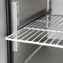 Saladette / 2-fach mit Klappdeckel, 900 x 700 mm