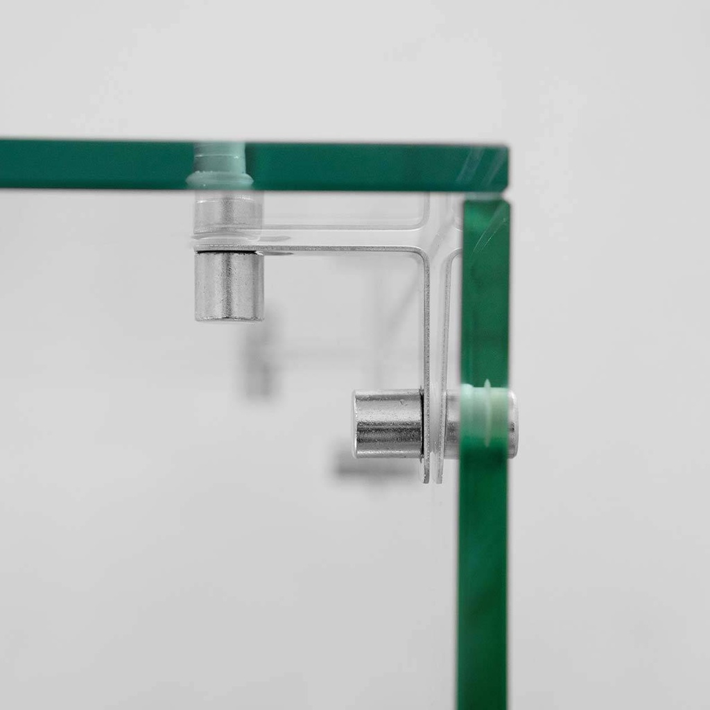 Kühlaufsatz mit Glasabdeckung 6xGN1/4, 1400 x 335 mm