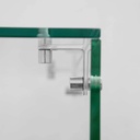Kühlaufsatz mit Glasabdeckung 10xGN1/4, 2000 x 335 mm