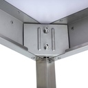 Arbeitstisch / unterfahrbar mit Aufkantung, 1200 x 600 mm