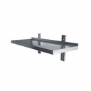Wandbord inkl. Konsolen zur Wandbefestigung / 1 Etage, 1800 x 300 mm