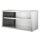 Wandhängeschrank / offen, 2000 x 400 mm