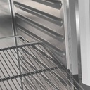 TOPLINE Kühlschrank / 1-türig GN 2/1 - Glas, 660 x 850 mm