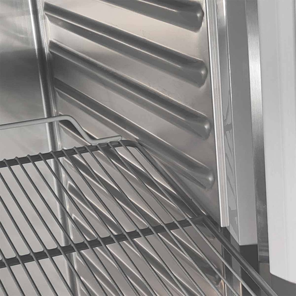 TOPLINE Kühlschrank / 2-türig GN 2/1 - Glas, 1350 x 850 mm