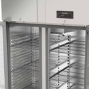 TOPLINE Tiefkühlschrank / 2-türig GN 2/1, 1350 x 850 mm