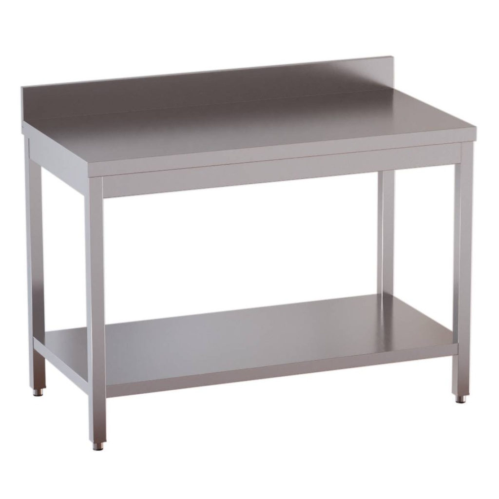 TOPLINE Arbeitstisch / Grundboden und Aufkantung, 1400 x 600 mm