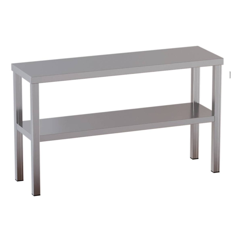 TOPLINE Aufsatzbord / 2 Etagen, 1200 x 300 mm