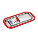 TOPLINE Gastronorm Deckel GN 1/3 - mit Gummidichtung