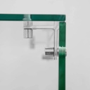 Pizzakühltisch / 2-türig "grau" inkl. Kühlaufsatz GN1/3, 1510 x 800 mm