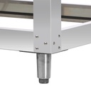 Untergestell für TOPLINE Elektro Pizzaofen 4+4 x 34 cm, 1100 x 825 mm