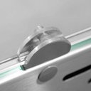 Kühlaufsatz mit Glasabdeckung 7xGN1/3, 1600 x 395 mm