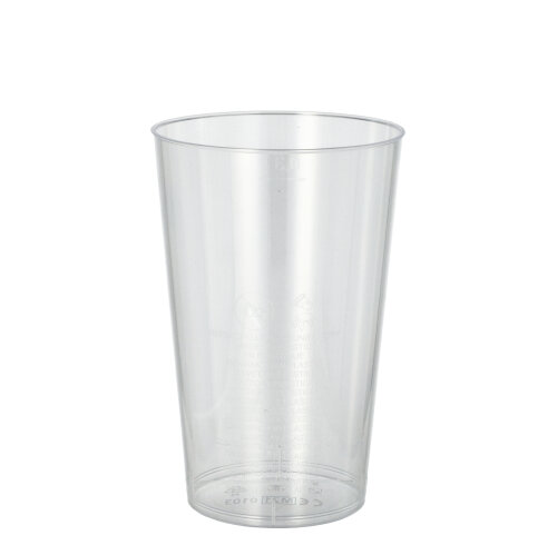 50 Trinkbecher, PS 0,3 L Ø 7,9 cm · 11,9 cm glasklar