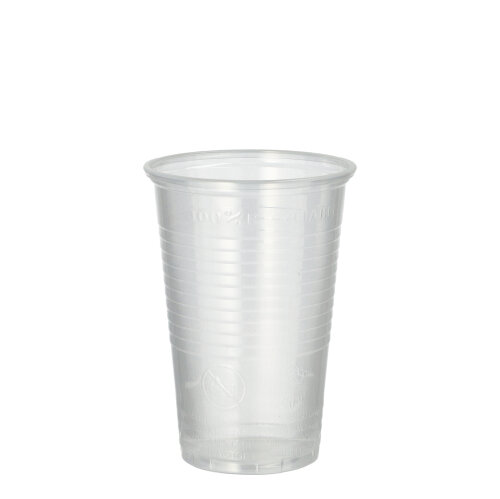 100 Trinkbecher, PP 0,2 L Ø 7,03 cm · 9,9 cm transparent