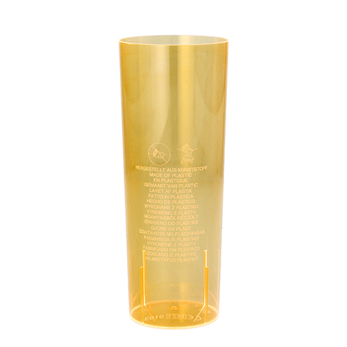 10 Gläser für Longdrinks, PS 0,3 L Ø 5,85 cm · 15,2 cm orange