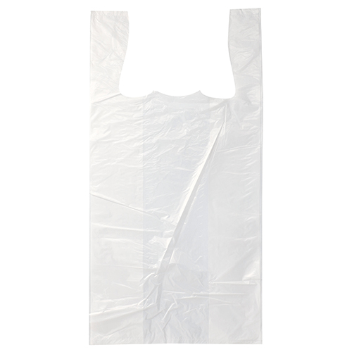 200 Hemdchen-Tragetaschen, HDPE 60 cm x 30 cm x 18 cm weiss
