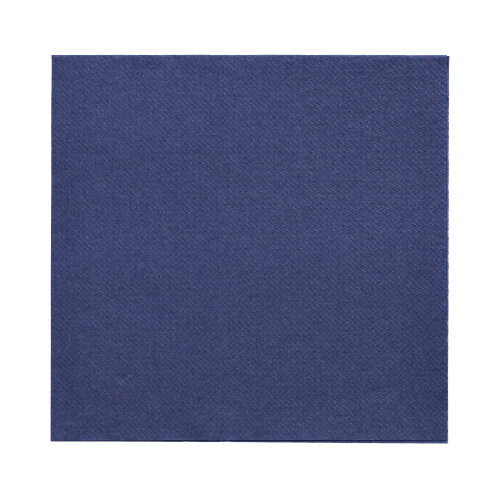 150 Servietten "DAILY Collection" 1/4-Falz 32 cm x 32 cm dunkelblau
