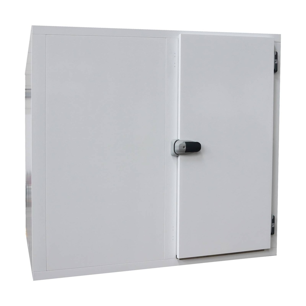 Kühlzelle 1.500 x 3.600 x 2.210 mm ohne Aggregat | Volumen 11,5 m³ | WS 80 mm | Türbreite 900 mm