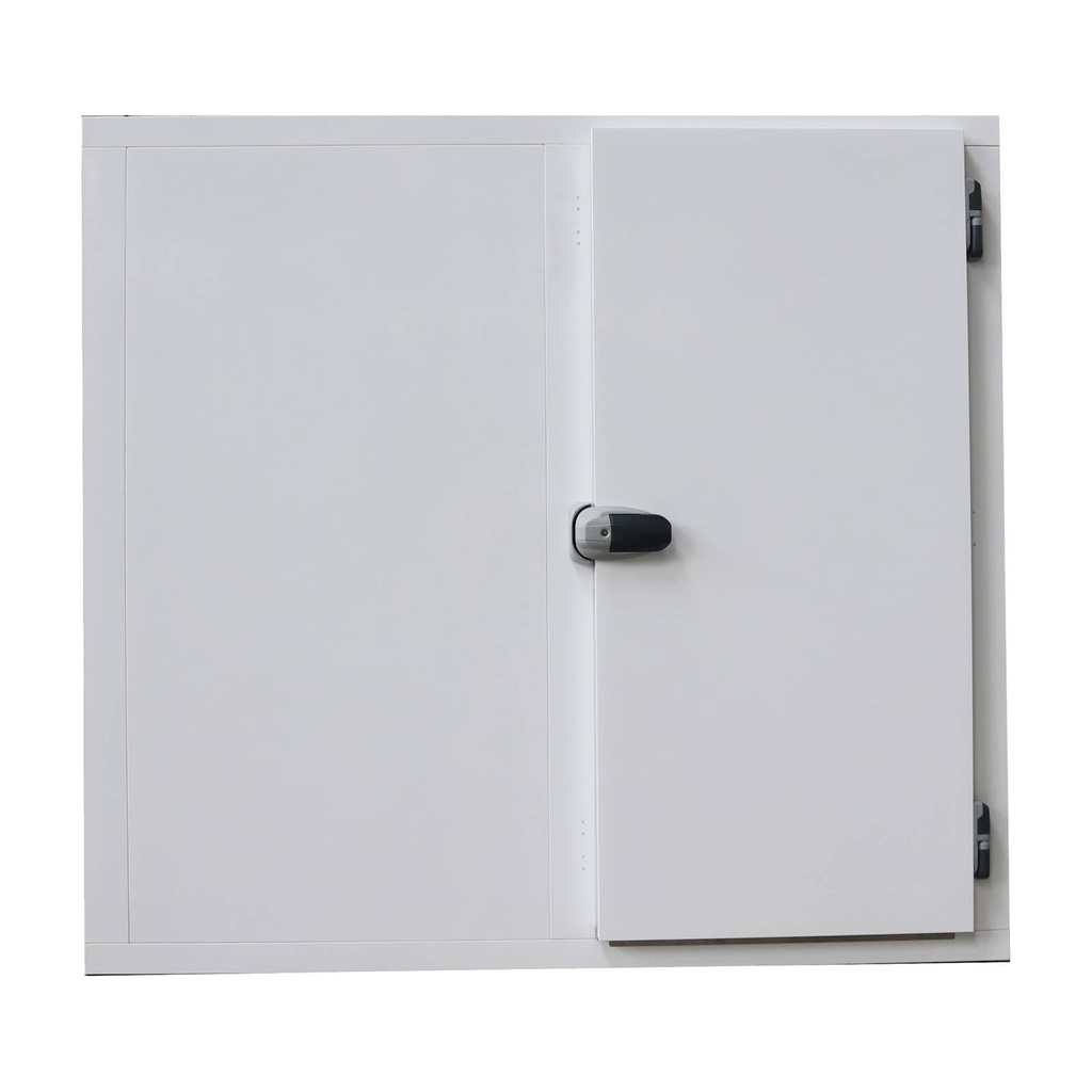 Kühlzelle 2.100 x 2.400 x 2.210 mm ohne Aggregat | Volumen 8,9 m³ | WS 80 mm | Türbreite 900 mm