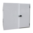 Tiefkühlzelle 2.400 x 1.500 x 2.250 mm ohne Aggregat | Volumen 5,9³ | WS 100 mm | Türbreite 900 mm