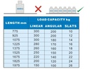 Regalsystem für 7489.1040, 1535 x 450 x 1700 mm