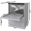 Geschirrspülmaschine Frontbedienung mit Spülmitteldosierer, 572 x 616 x 833 mm
