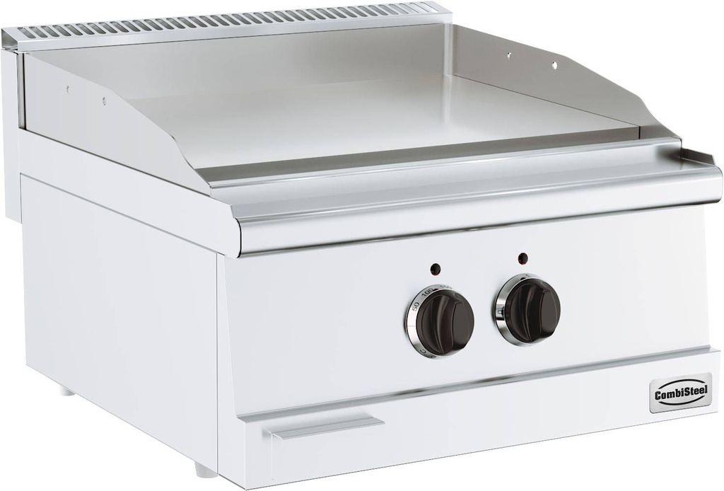 Base 600 Elektro Grillplatte Chrom, 600 x 600 x 300 mm