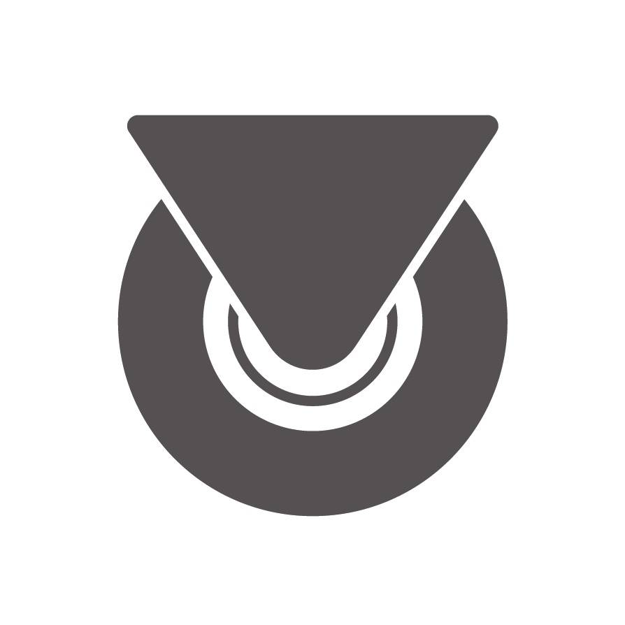 Rädersatz für Tisch mit Schiebetüren 4X, 32 x 100 mm