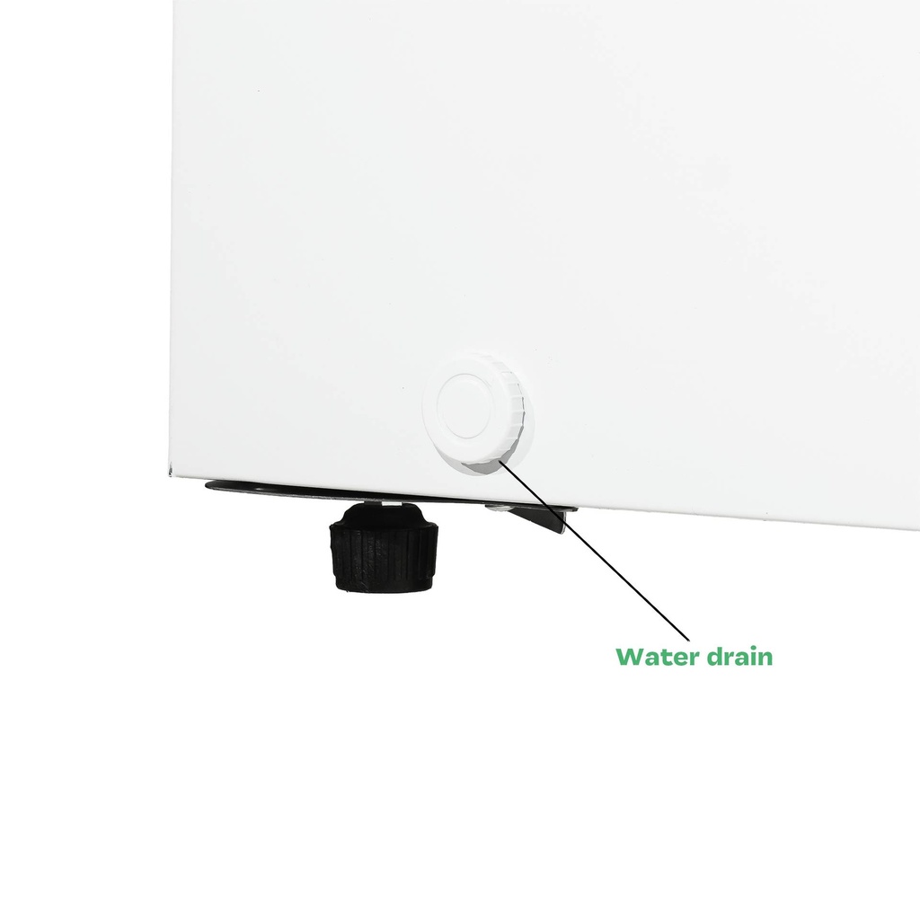 Tiefkühltruhe Edelstahl, 402 L, 1275 x 740 x 825 mm, weiß