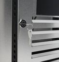 700 Kühltisch aus Edelstahl, 2230 x 700 x 860 mm, 284 L