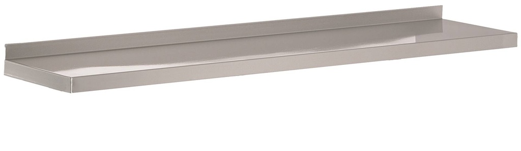 400 Wandborde 2000 aus Edelstahl, 2000 x 400 x 36 mm