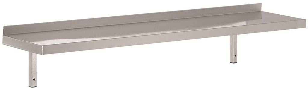 300 Wandborde 1500 aus Edelstahl, 1500 x 300 x 320 mm