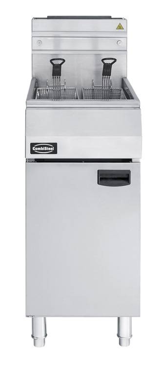 Friteuse Erdgas, 1 x 21 L, 400 x 800 x 1180 mm