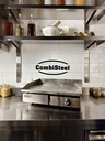 Elektro Grillplatte aus Edelstahl, 550 x 470 x 230 mm