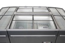 Supermarkt Tiefkühltruhe 2100, 2100 x 850 x 870 mm, grau