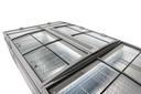 Supermarkt Tiefkühltruhe 2500, 2500 x 850 x 870 mm, grau