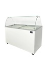 Speiseisvitrine CorsicaLT, 909 x 684 x 1229 mm, weiß