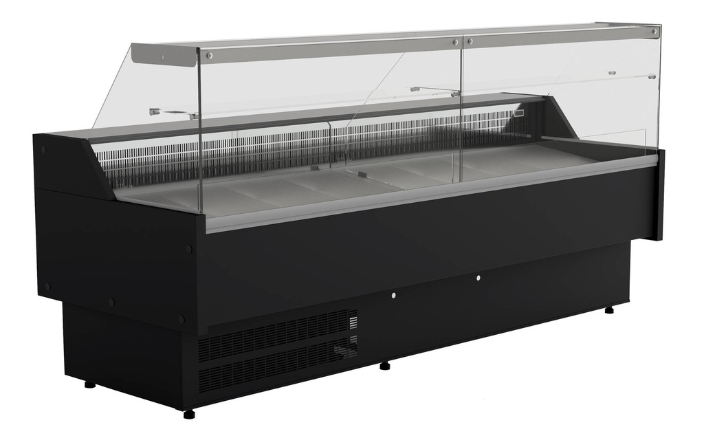 Kühlvitrine Morris 2.0, 1959 x 1095 x 1280 mm, schwarz