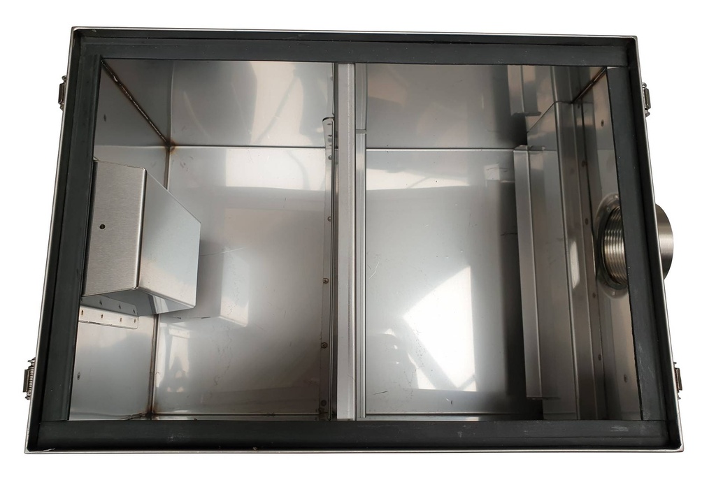Fettabscheider aus Edelstahl, 38 L, 380 x 380 x 290 mm