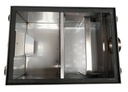 Fettabscheider aus Edelstahl, 140 L, 800 x 500 x 370 mm