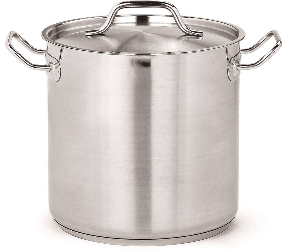 Gemüsetopf Hoch + aus Edelstahl, 50 L, 400 x 400 x 400 mm