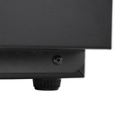 Barkühler 2 Glastüren, 305 L, 1434 x 520 x 860 mm, schwarz