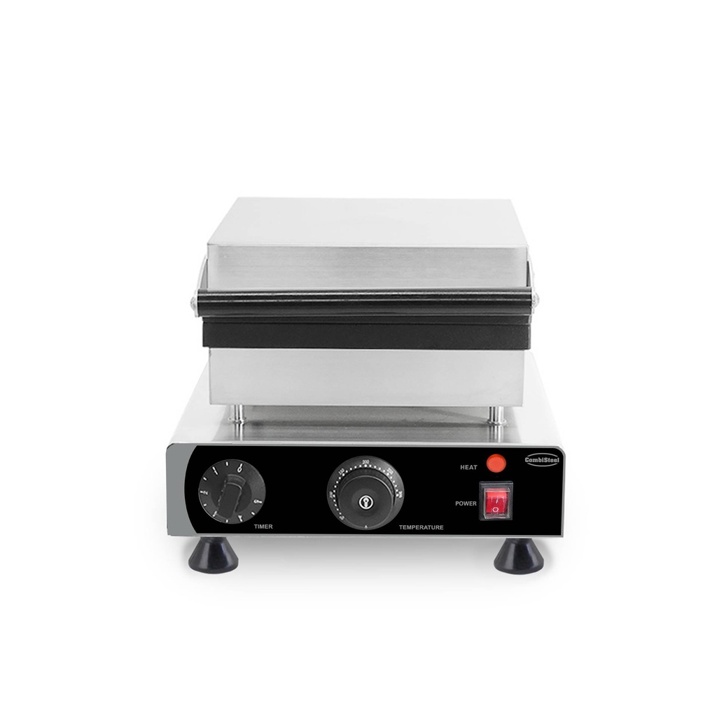 Waffeleisen 4ST mit Quadratische aus Edelstahl, 305 x 430 x 505 mm