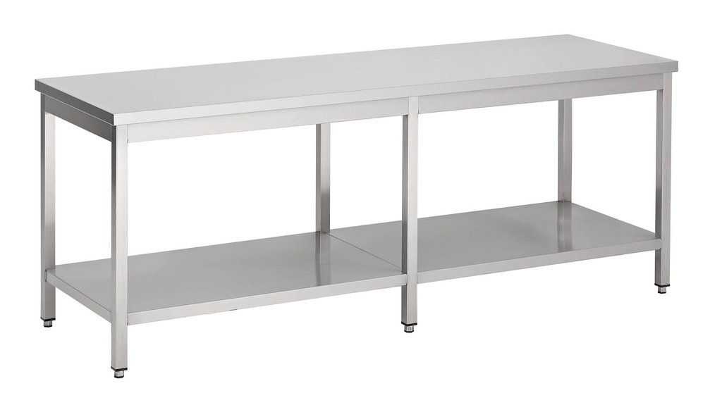 800 Arbeitstisch Grundboden 2600, 2600 x 800 x 900 mm