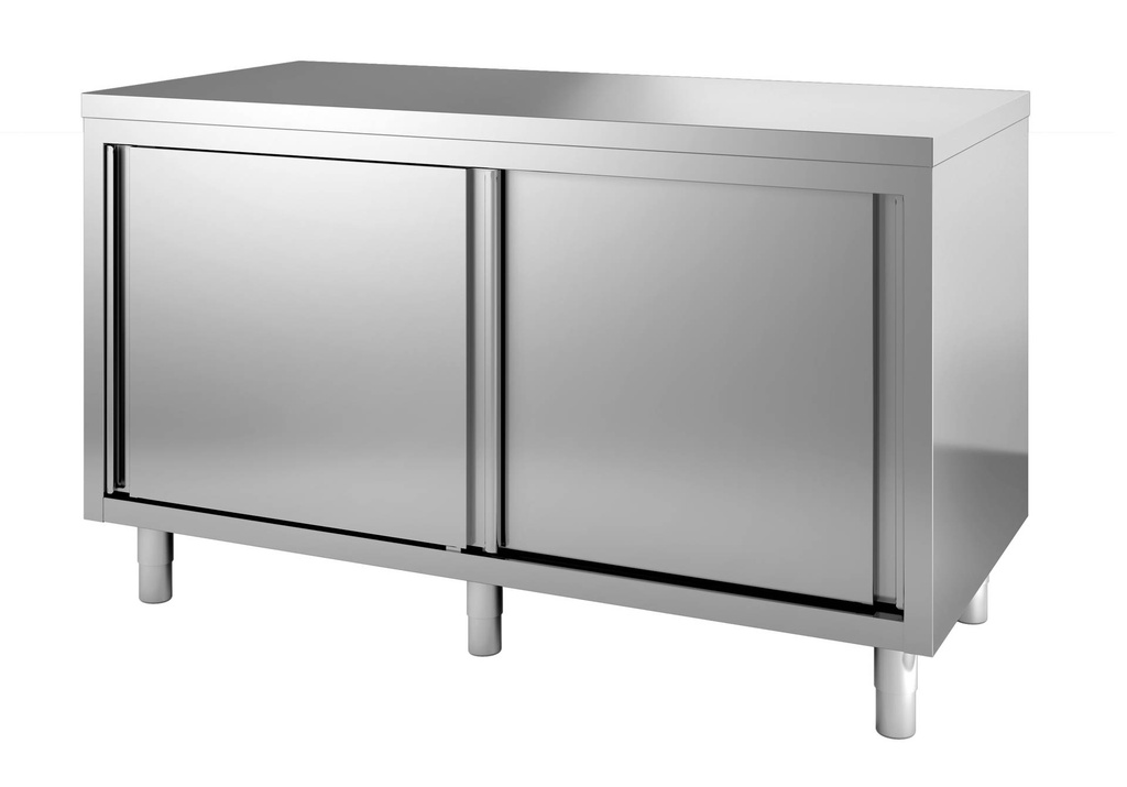 800 Arbeitstisch Schiebetüren 2700, 2700 x 800 x 850 mm