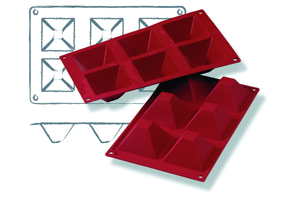 Backformen aus Silikon, 300 x 175 mm