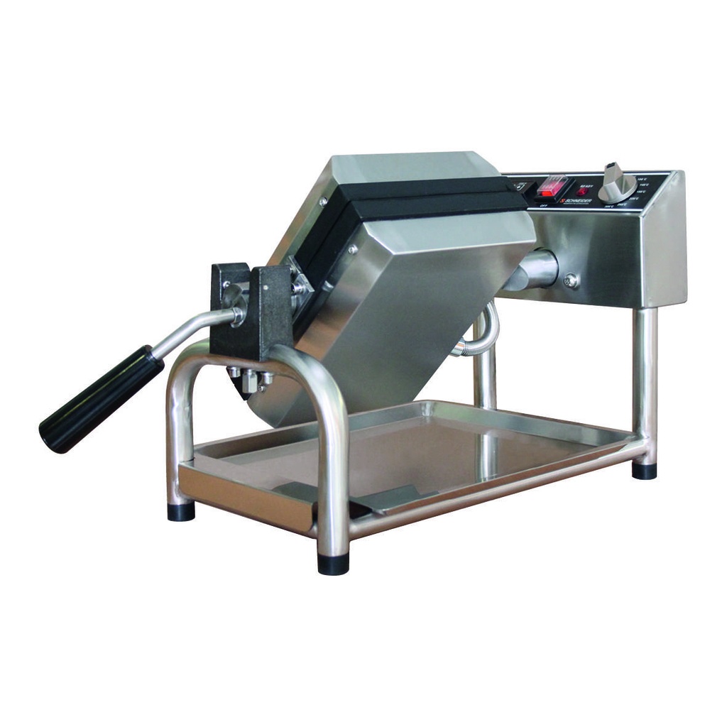 Waffeleisen aus Guss, 100 x 185 mm